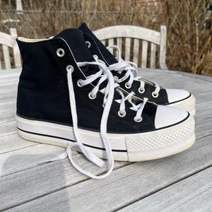 Converse Hightop Platform Sneakers